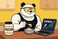 Breakfast Eating GIF by Pandu Pandas