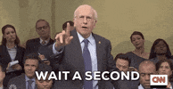 Wait A Second Bernie Sanders GIF by Saturday Night Live
