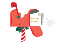 Mickey Mouse Christmas Sticker by Disney Parks