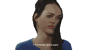 Megan Fox Dont Care Sticker
