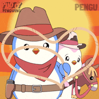 Wild West Love GIF by Pudgy Penguins