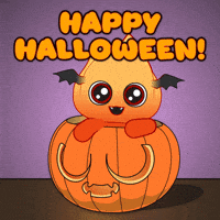 Trick Or Treat Pumpkin GIF by Playember