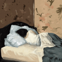 Tired Illustration GIF