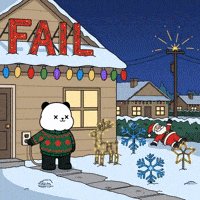 Christmas Snow GIF by Kanpai Pandas