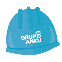 grupoanku casco tecnico anku grupo anku Sticker