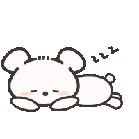 Sleepy Zzz Sticker