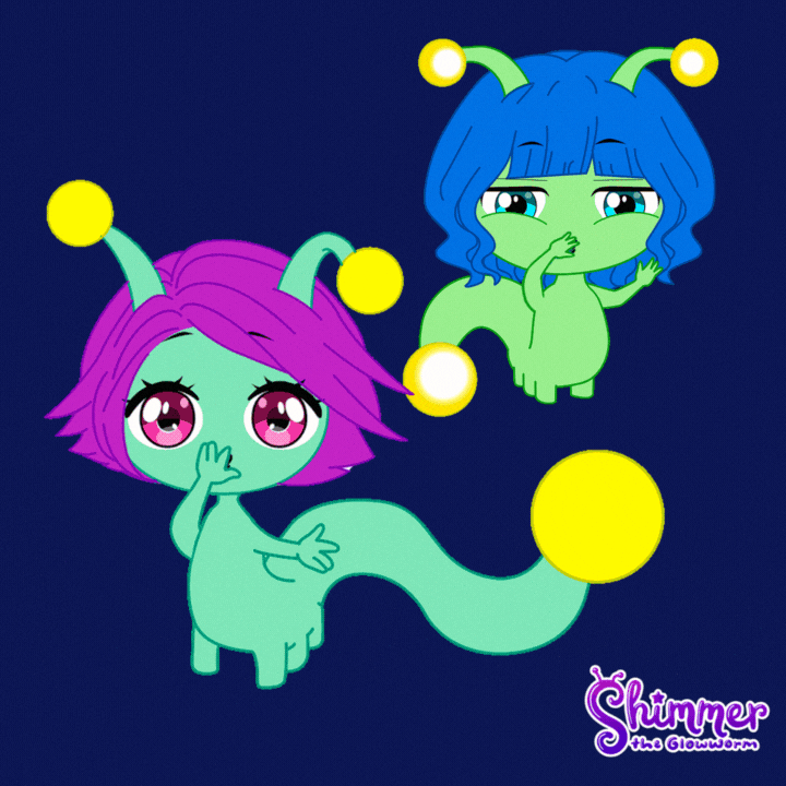 Good Morning Hearts GIF by ShimmertheGlowworm