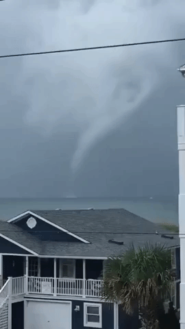 Waterspout Spotted Off North Carolina Coast