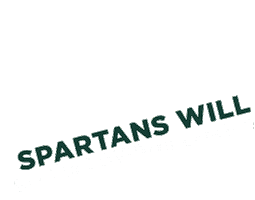 Msu Spartans Sticker by Michigan State University