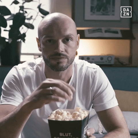Champions League Popcorn GIF by DAZN North America