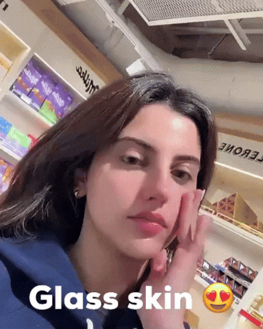 Glass Skin Dounia GIF