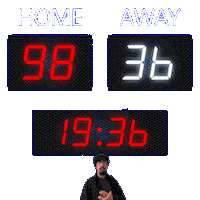 36 Away Sticker