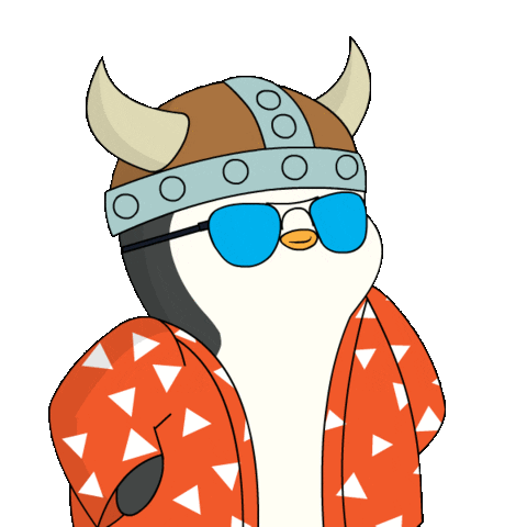 Happy Week End Sticker by Pudgy Penguins