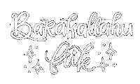 Lettering Islam Sticker