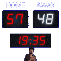 48 Away Sticker