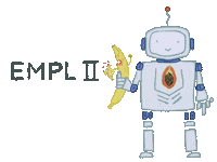 Robot Sticker by EYP Finland - Aland