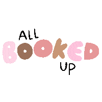 Pink Read Sticker by Books2Door