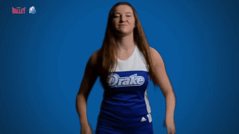 drake bulldogs GIF by Missouri Valley Conference