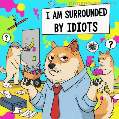 Angry Over It GIF by Doge Pound