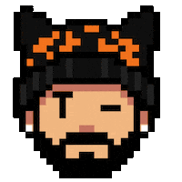 Pixel Closing Sticker by ERTgr