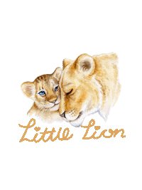 Lion Cub Sticker