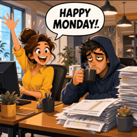 Workplace Coworkers GIF by Gifs Lab