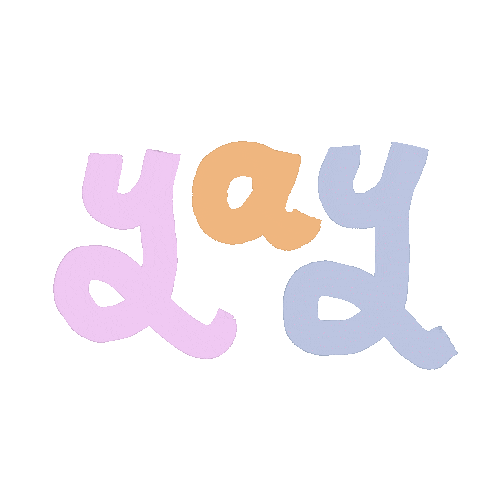 artpositivevibes happy fun celebrate blue Sticker