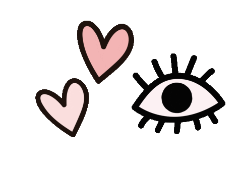 Heart Star Sticker by withloveak