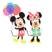 Celebrate Happy Birthday Sticker by Hong Kong Disneyland