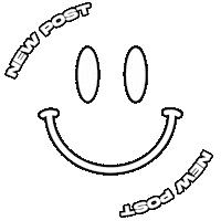 batoponz happy new face new post Sticker