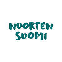 nuortensuomi nuortensuomi nuorten suomi Sticker