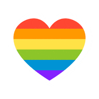 Proud Heart Sticker