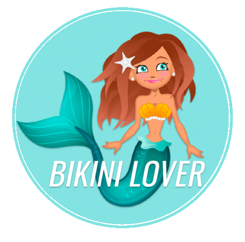 Mermaid Bikini Lover Sticker by FJ SWIM BIKINIS
