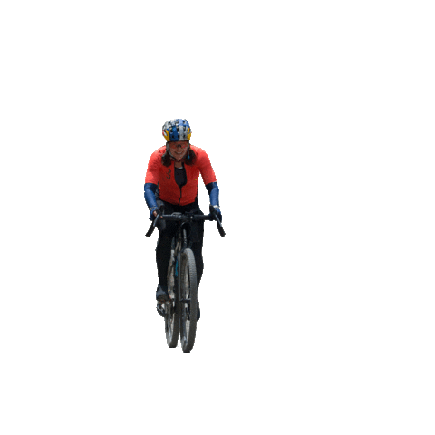 RebeccaRusch biking giddy up Bike race gravel ride Sticker