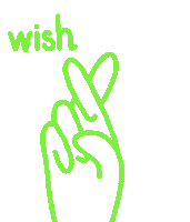 Happy Wish Me Luck Sticker