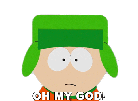 Kyle Broflovski Omg Sticker by South Park