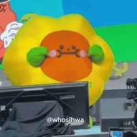 Mascot Crouching GIF