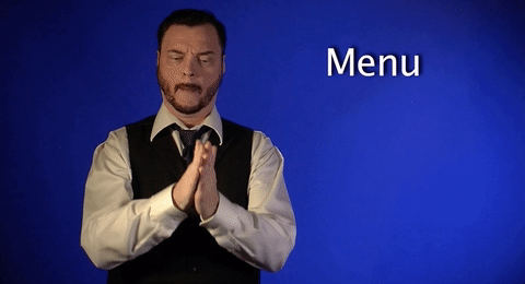 sign language menu GIF by Sign with Robert