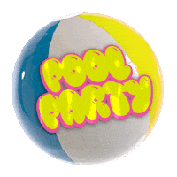 Pool Party Baseball Sticker by Easton Diamond Sports, LLC.