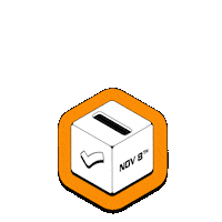 Voting Black Power Sticker by PushBlack