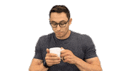 Good Morning Drinking Sticker by Poehlmann Fitness