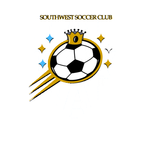 Hat Trick Shield Sticker by Southwest Soccer Club