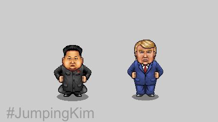 kim jong un trump GIF