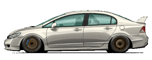 Driving Honda Sticker