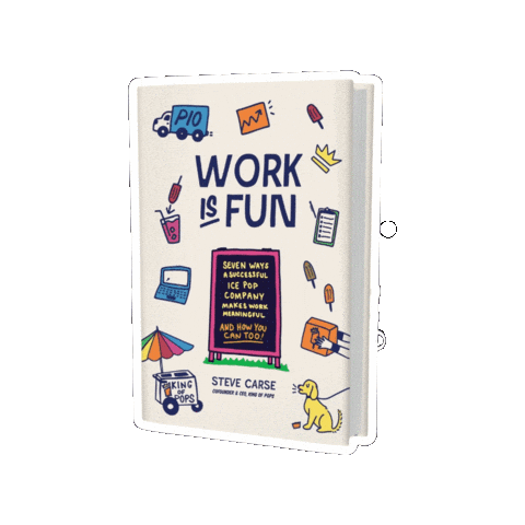 Workisfun Sticker by King of Pops