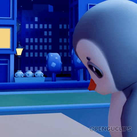 Sad Walking GIF by Pengu