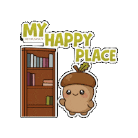 Books Reading Sticker