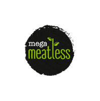 megameatless vegan meatless vegan burger meatfree Sticker
