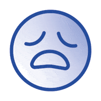Sad Emoticon Sticker