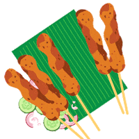 Food Singapore Sticker by neogardencatering